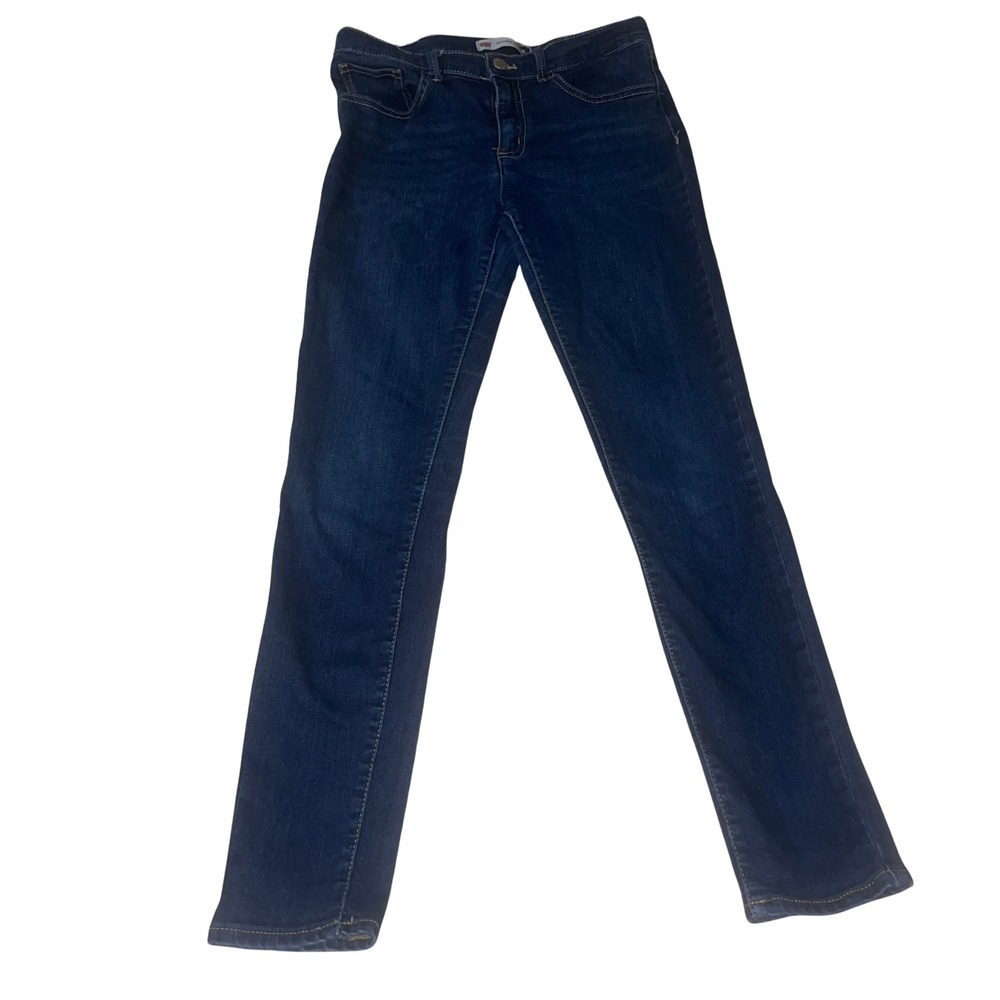 Levi's 710 Super Skinny Girls Size 16 Dark Wash Stretch Denim Jeans